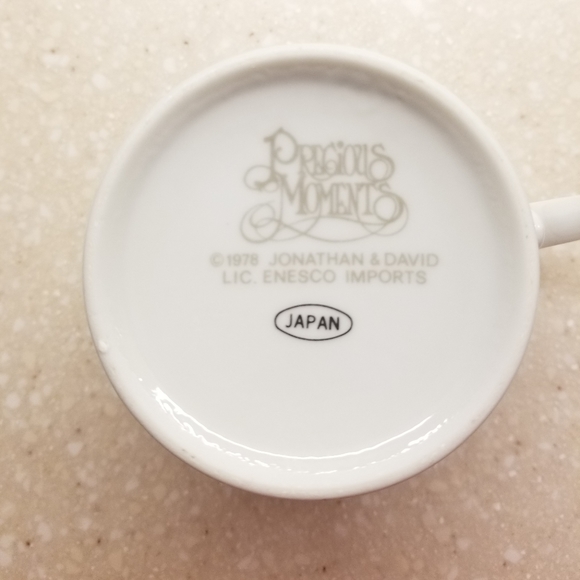 Vintage PRECIOUS MOMENTS "Blessed are the Peacemakers" mug - Picture 5 of 5